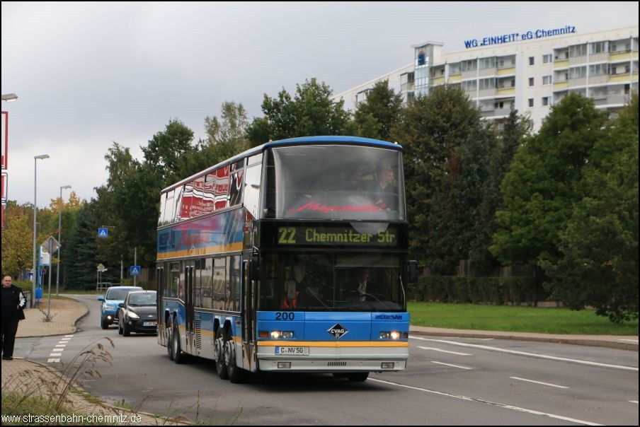 Endstelle "Chemnitzer Straße"